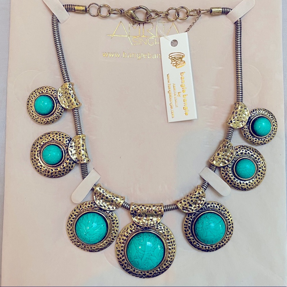 🆕 Amrita Singh Statement Necklace